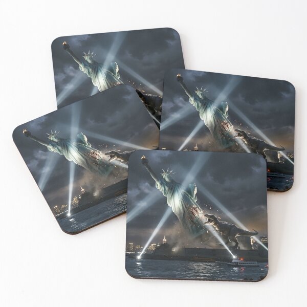 Item preview, Prehistoric Terror at Liberty Island designed and sold by TeeBeeDesigns.