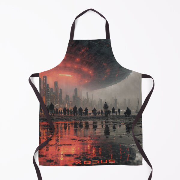 Item preview, EXODUS: Humanity Watches an Alien Mothership designed and sold by Vintage Poster Gallery.