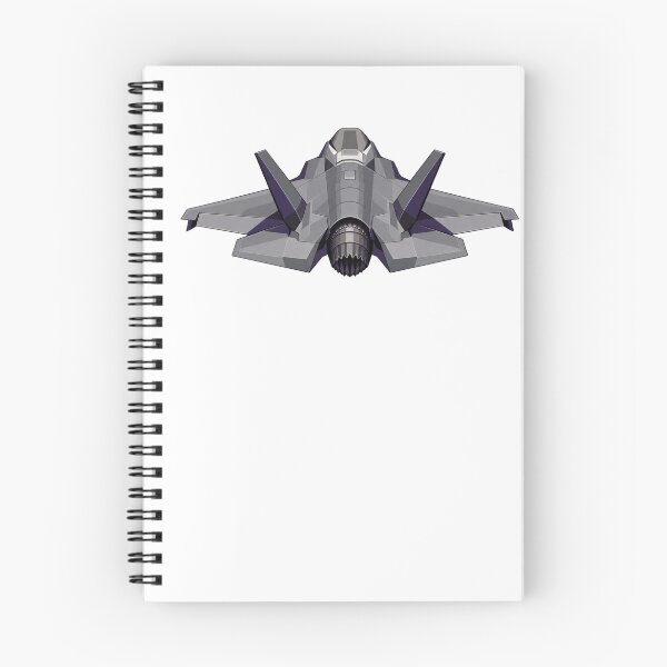 Item preview, Stealth Fighter Jet Rear View Exhaust Nozzle Gray Aircraft Angular Wings designed and sold by IRON WINGS /USAF.