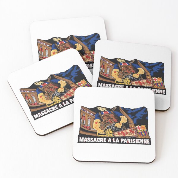 Item preview, Tifo Paris Barcelona Massacre a la Parisienne designed and sold by sticks-and-ts.