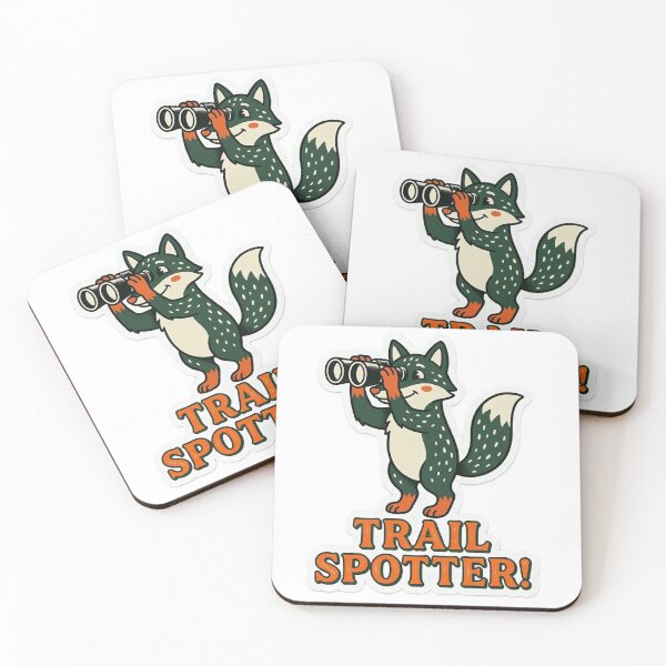 Item preview, Trail Spotter Cute Wolf Nature Adventure designed and sold by Mido-artister.
