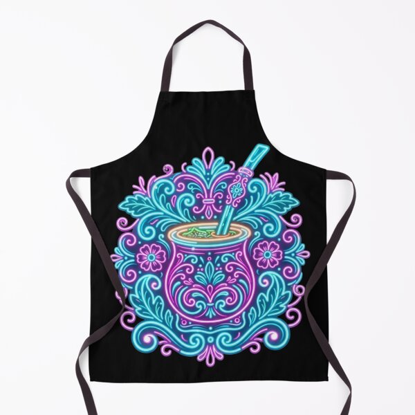 Item preview, Mate Neón Galáctico - Fileteado Porteño Pop designed and sold by Esencia Argentina.