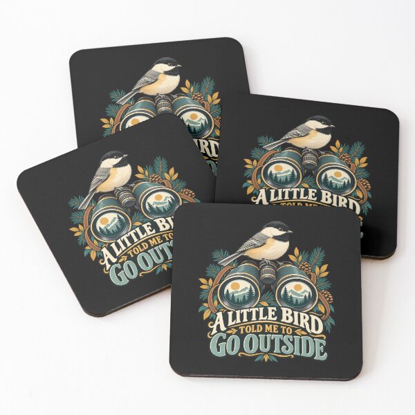 Item preview, Birdwatching - A Little Bird Told Me To Go Outside designed and sold by Good Mood Foundry.
