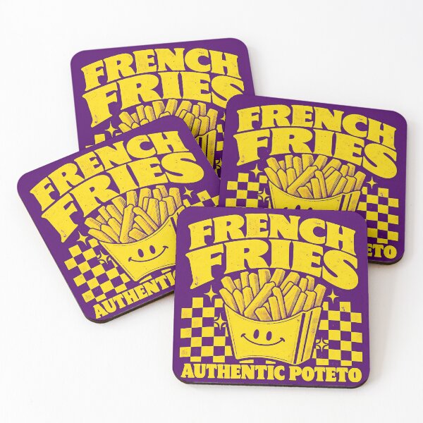 Item preview, French Fries Authentic Poteto Retro designed and sold by Real Engrish Club.