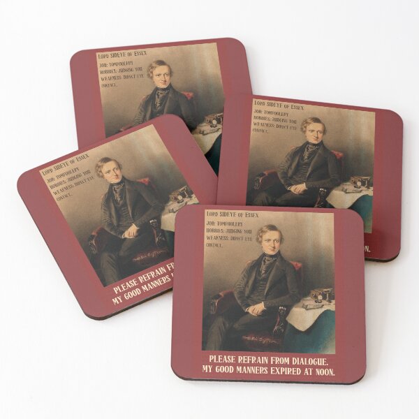 Item preview, Vintage Introvert 1843 Funny Art designed and sold by InkyGenies.