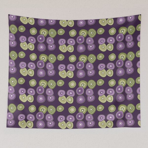 Item preview, Agate Seamless Pattern - Heather Agate Slice In A Moorland Palette designed and sold by cute-animals99.