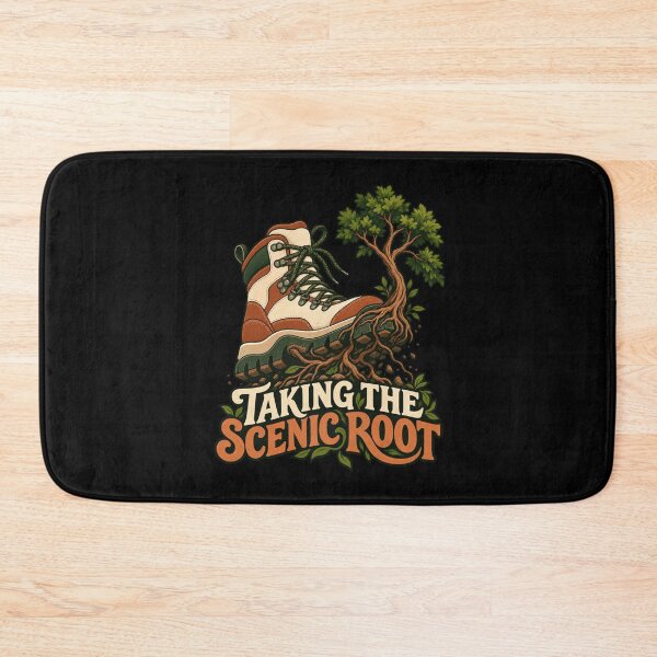 Item preview, Hiking - Taking The Scenic Root designed and sold by Good Mood Foundry.