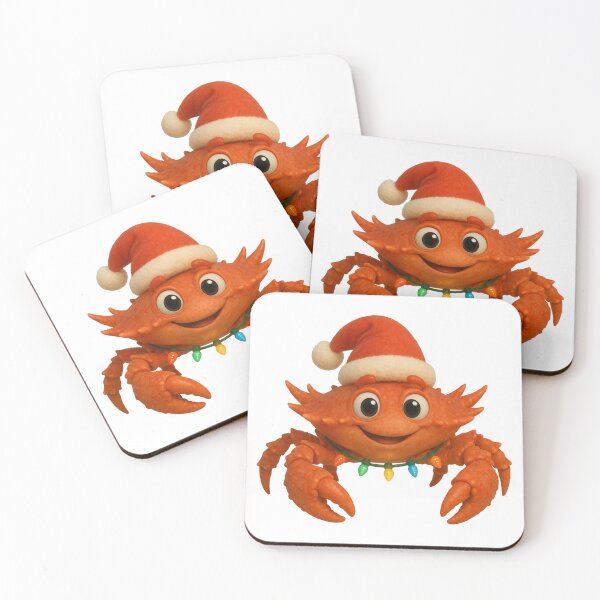 Item preview, Jolly King Crab Christmas designed and sold by Sillytoe.