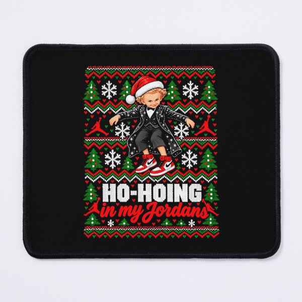 Item preview, Ho-Hoing in My Jordans Tiptoeing Tip Toe Wing Jawwdinz Rumpelstiltskin Ugly Christmas Sweater designed and sold by ciaro-media.