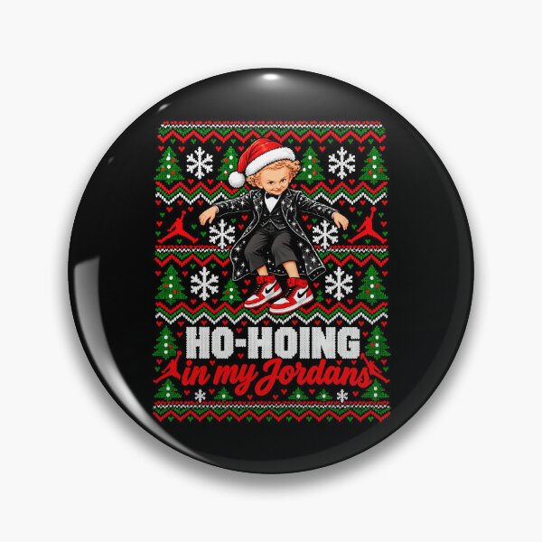 Item preview, Ho-Hoing in My Jordans Tiptoeing Tip Toe Wing Jawwdinz Rumpelstiltskin Ugly Christmas Sweater designed and sold by ciaro-media.