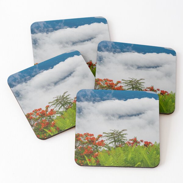 Item preview, Japanese Azaleas above the Clouds at Yatsugatake Observation Deck, Nagano, Japan designed and sold by Pix4Japan.
