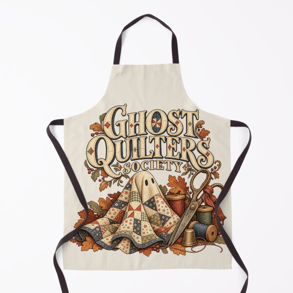 Item preview, Ghost Quilters Society, Vintage Halloween Sewing Designs designed and sold by Driss-Ngoma.