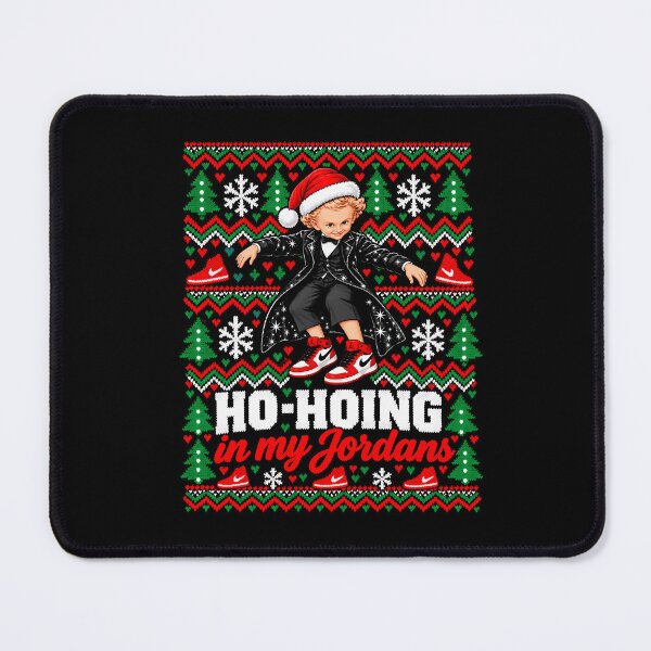 Item preview, Ho-Hoing in My Jordans Tiptoeing Tip Toe Wing Jawwdinz Rumpelstiltskin Ugly Christmas Sweater designed and sold by ciaro-media.