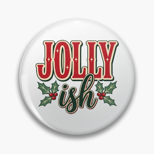 Item preview, Jolly-Ish Funny Christmas, Sarcastic Holiday Humor Gift, Relatable Christmas Graphic Design , Retro Christmas Design, festive christmas designed and sold by Merchall store.