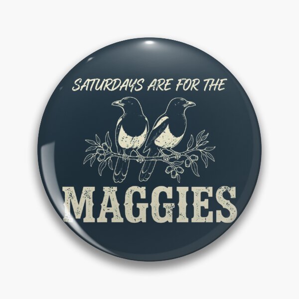 Item preview, Vintage Saturdays Maggies Aussie Magpie Footy Tee designed and sold by Yellowriversss.