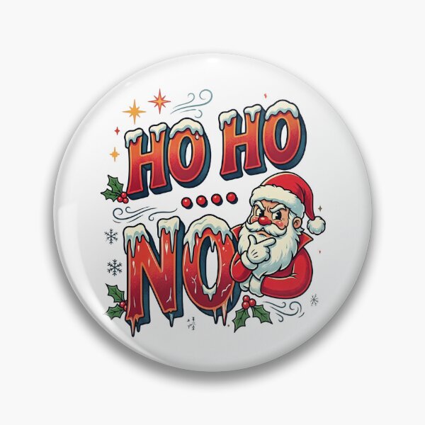 Item preview, Ho Ho No Grumpy Santa Christmas Shirt designed and sold by CerealBoxInk.