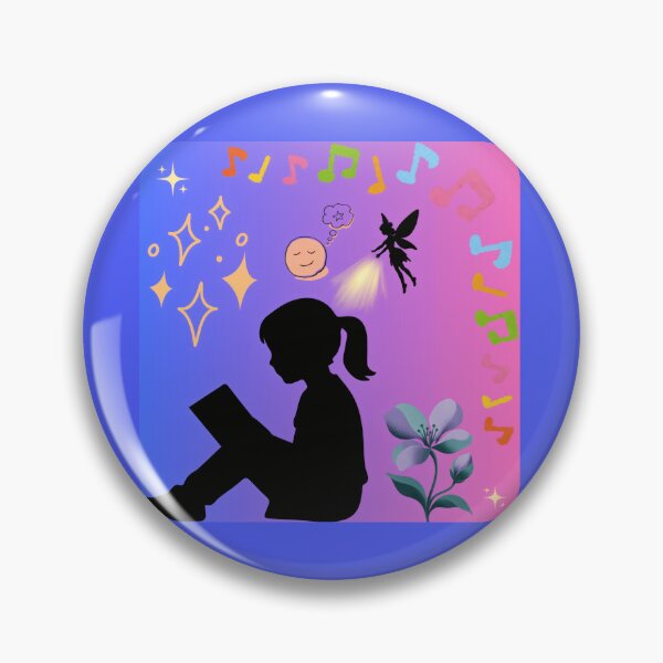 Item preview, Magical Reading Girl Fairy Tale Dreamy Pastel Fantasy designed and sold by Azurart2.