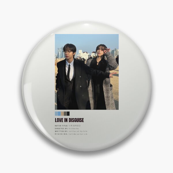 Item preview, Love in Disguise - Kdrama Poster 2 designed and sold by Weird Unicorn.