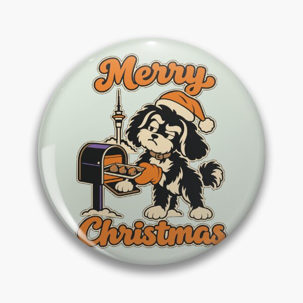 Item preview, Duke roasting Christmas chestnuts inside a New Zealand mailbox designed and sold by TaruHonu.