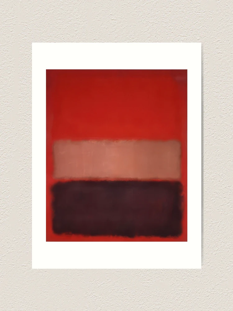 Imagen 1 de 3, Lámina artística con la obra Mark Rothko, diseñada y vendida por Rietjeeecker.