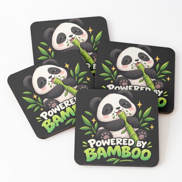 Item preview, Panda: Powered by bamboo designed and sold by BiaSMartins.