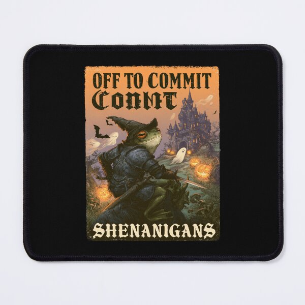 Item preview, Off to Commit Shenanigans Frog - Medieval Knight Meme designed and sold by DyzioSupply.