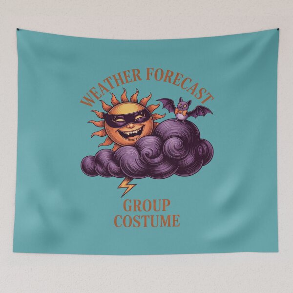 Item preview, Weather Forecast Group Costume Stormy Halloween Matching designed and sold by Endless7Art.