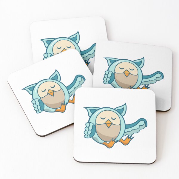Item preview, Cute Blue Owl in a Playful Pose designed and sold by TotalityDesigns.