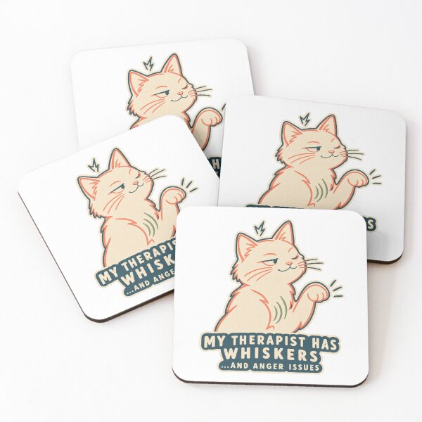 Item preview, My Therapist Has Whiskers And Anger Issues designed and sold by OrientKes.