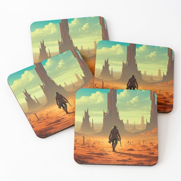 Item preview, Gunslinger pursuing the Man in Black - Dark Tower designed and sold by devath.
