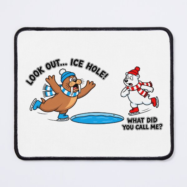 Item preview, Hilarious Ice Skating Mishap designed and sold by Merx Gifts.