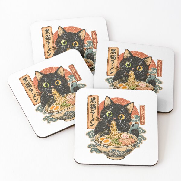 Item preview, Ramen Cat , Cute Kawaii Anime Cat, Japanese Noodle Lover Clipart, Adorable Kitty Food Graphic, Kawaii Cat Sublimation Design designed and sold by Merchall  store.
