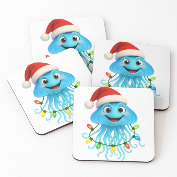 Item preview, Whimsical Man of War Jellyfish Christmas designed and sold by Sillytoe.