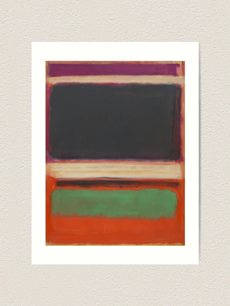 Imagen 1 de 3, Lámina artística con la obra Mark Rothko, diseñada y vendida por Rietjeeecker.
