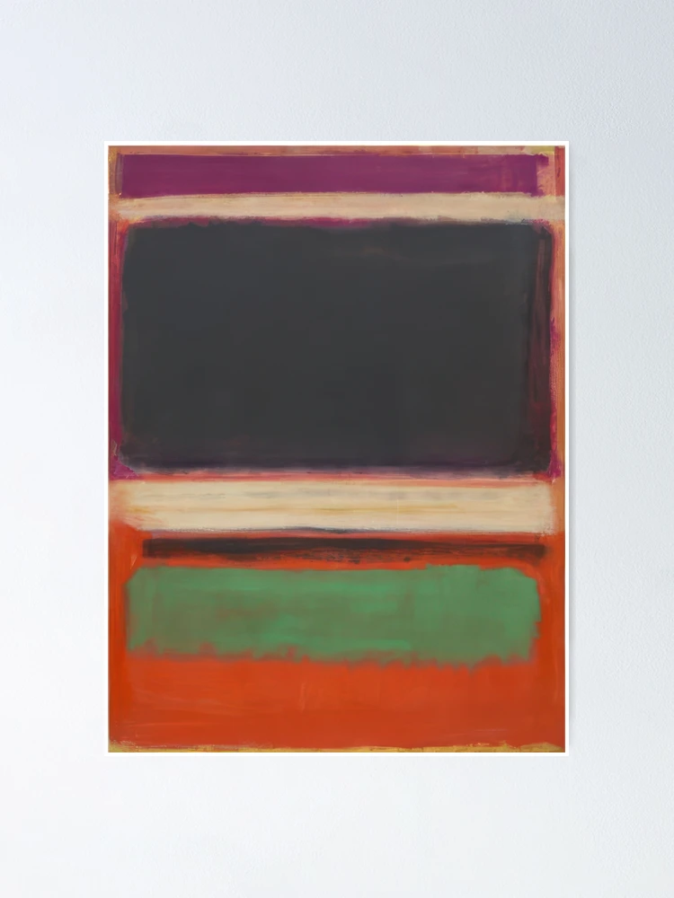 Imagen 1 de 3, Póster con la obra Mark Rothko, diseñada y vendida por Rietjeeecker.