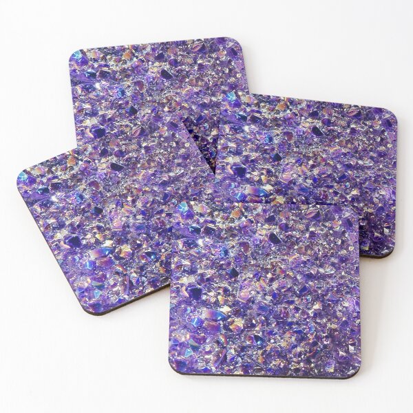 Item preview, Shimmering Amethyst Crystals designed and sold by Chriscolibaba.