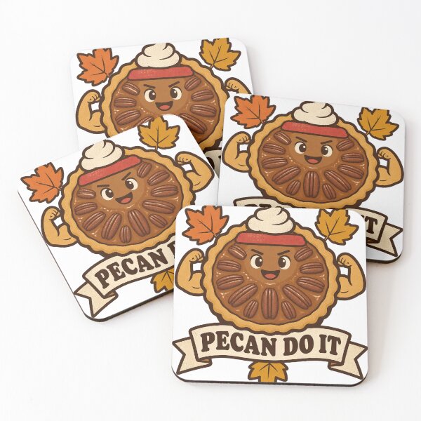 Item preview,  Pecan Pie Thanksgiving Pun – Pecan Do It Retro Pie Lover Gift designed and sold by OMARFIRAS.