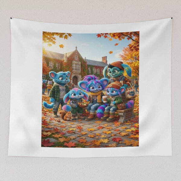 Item preview, Miri and Friends Autumn Forest Adventure designed and sold by YarQpl.
