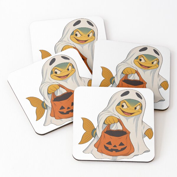 Item preview, Scary Ghost Fish Trick or Treating designed and sold by saadzoro07.