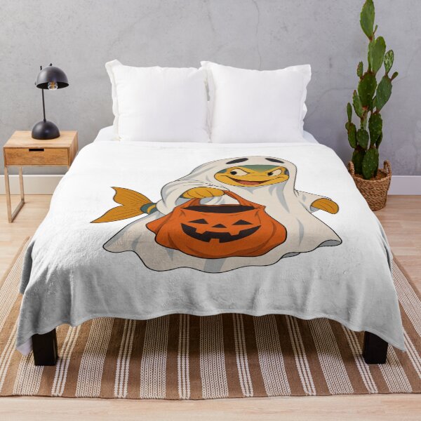 Item preview, Scary Ghost Fish Trick or Treating designed and sold by saadzoro07.