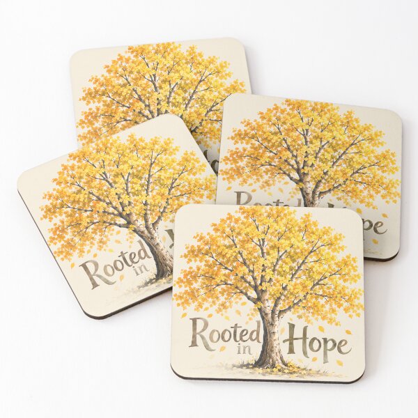 Item preview, Rooted in Hope – Golden Autumn Tree designed and sold by Stubblejumper Artworks.