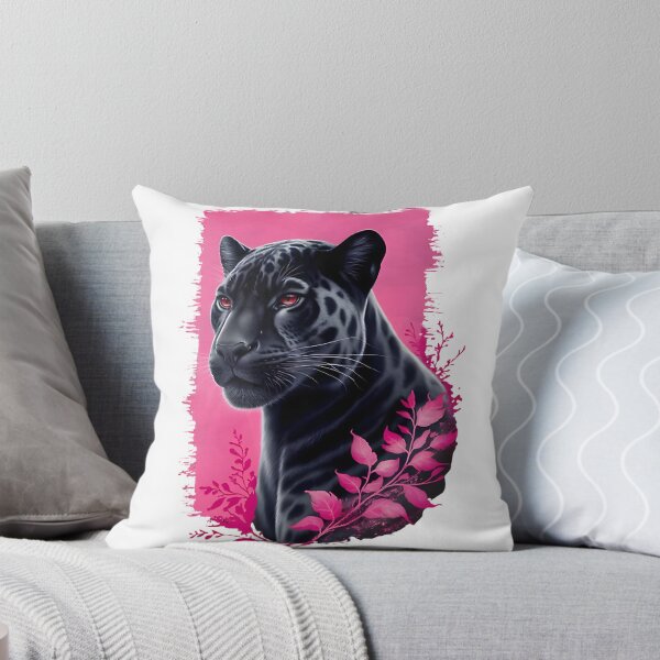 Item preview, Close-Up Portrait of a Majestic Black Panther in Natural Habitat designed and sold by Xbutterfly.