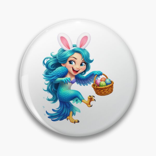 Item preview, Playful Siren Easter designed and sold by Sillytoe.