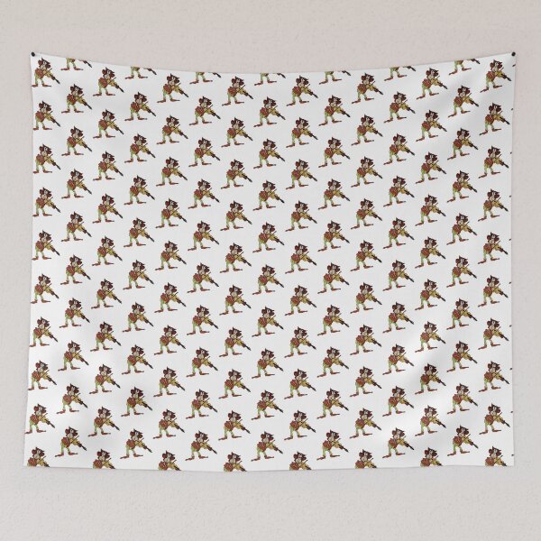 Item preview, Playful Monkey Playing Fiddle Illustration Art designed and sold by TOUTLIS.