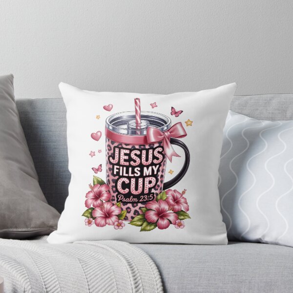 Item preview, Jesus Fills My Cup Psalm 23 designed and sold by jkrphoto.