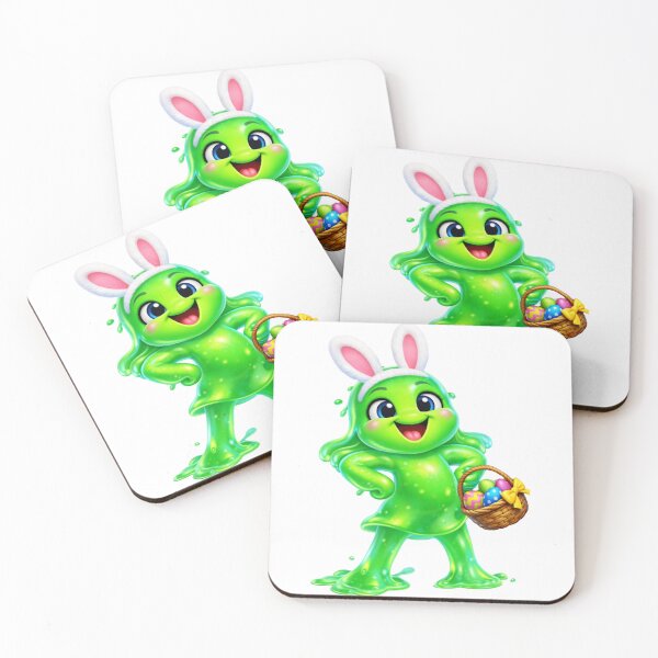 Item preview, Cheerful Slime Creature Girl Easter designed and sold by Sillytoe.