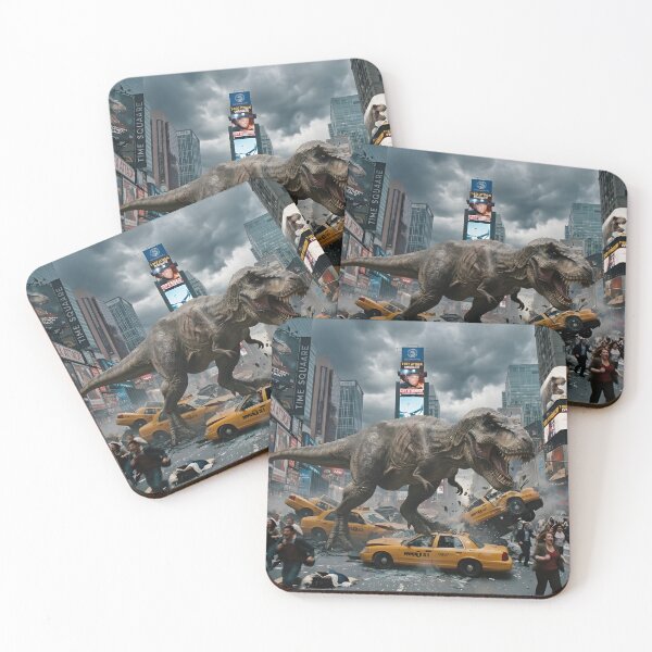 Item preview, T-Rex Rampage in Times Square New York designed and sold by TeeBeeDesigns.