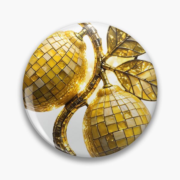Item preview, Stained Glass Lemons | Yellow Monochrome Mosaic Tile Art designed and sold by Robert Lucio.
