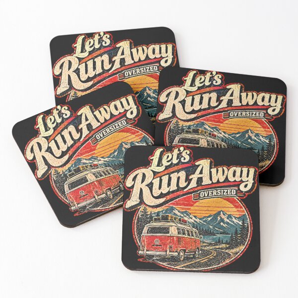 Item preview, Let's Run Away Oversized designed and sold by PatternFablee.