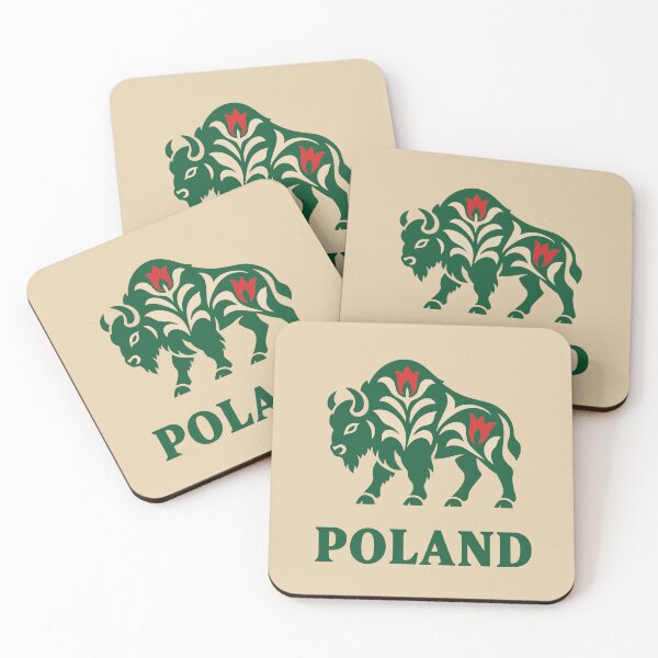 Item preview, Polish Bison with Floral Folk Art Poland designed and sold by MavtM.